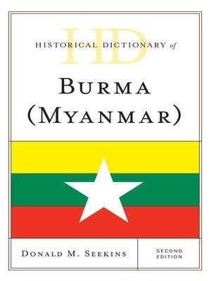 cover image of Historical Dictionary of Burma (Myanmar)